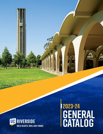 UC Riverside 2023-24 General Catalog Cover Thumbnail