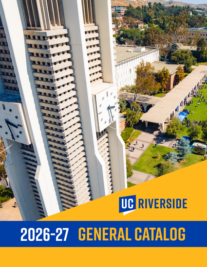 2026-27 UC Riverside General Catalog